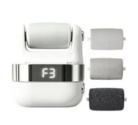 Électrique pour pieds pédicure électrique automatique à 3 vitesses | Pédicure rechargeable pour pieds pour peaux mortes, dures, craquelées, sèches, domestiques, douches et mains pour femmes