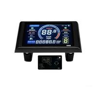 Électrique pour vélo Écran LCD 24 V-72 V S966 Panneau d'instruments No.2 Protocole Cycle Ordinateur avec NFC Batterie Power Meter Digital Speedometer Gauge ABS