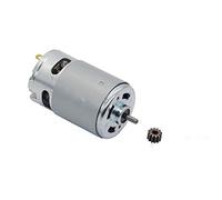 électrique remplacer 1 pièces 12 dents RS550 moteur perceuse sans fil moteur tournevis moteur 7.2V 9.6V 10.8V 12V 14.4V 16.8V 18V 25V 3mm arbre 550 moteur à courant continu roulement de la boîte de vi