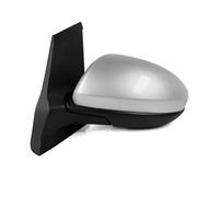 Éléctrique Rétroviseur Complet Ensemble DE rétroviseur extérieur DE Voiture, pour Mazda 2 DE 2007 2008 2009 2010 2011 2012 2013 2014(Siver,Only Left)