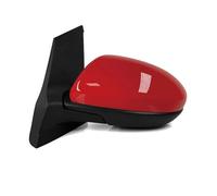 Éléctrique Rétroviseur Complet Ensemble DE rétroviseur extérieur DE Voiture, pour Mazda 2 DE 2007 2008 2009 2010 2011 2012 2013 2014(Rouge,Only Left)