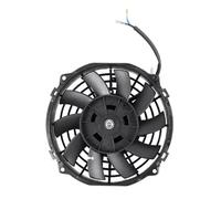 Électrique Ventilateur Radiateur Ventilateur Refroidissement Pour Radiateur Mince 15 Cm 6 Pouces 650 CFM Universel Aspiration/poussée 12V 80W Remplacement Direct Avec Kit De Montage.(7 Inch)