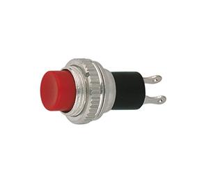 Electro DH Bouton-poussoir fermé repos ON-(Off) Pulsé Rouge 0,5A/
