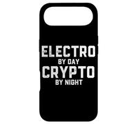Electro DJ by Day Crypto Night Blockchain Music NFT ETH EDM Coque pour iPhone Air