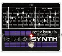 Electro Harmonix Micro Synthesizer Pédale pour Guitare électrique Argent