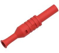 Electro PJP 1065-CD1-R Fiche mâle de laboratoire Ø de la broche: 4 mm rouge 1 pc(s)