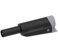 Electro PJP 1076-CD1-N Fiche mâle de laboratoire mâle, droit Ø de la broche: 4 mm noir 1 pc(s)