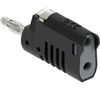 Electro PJP 1087-CD1-N Fiche banane mâle, droit Ø de la broche: 4 mm noir 1 pc(s)