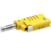 Electro PJP 1089-CD1-J Fiche banane mâle, droit Ø de la broche: 4 mm jaune 1 pc(s)
