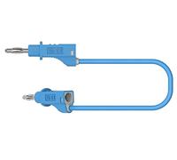 Electro PJP 2110-CD1-50BL Câble de mesure avec fiches bananes Bleu 50 cm