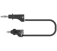 Electro PJP 2117-CD1-50N Cordon de mesure banane mâle banane mâle 50 cm noir 1 pc(s)