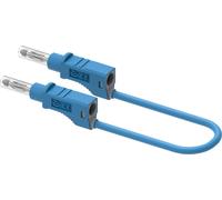 Electro PJP 2211/600V-CD1-50BL Cordon de mesure banane mâle 50 cm bleu 1 pc(s)