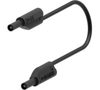 Electro PJP 240-IEC-CD1-100N Cordon de mesure Banane mâle 2 mm Banane mâle 2 mm 1.00 m noir 1 pc(s)