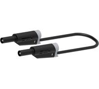 Electro PJP 2710-IEC-CD1-100N Cordon de mesure Banane mâle 4 mm Banane mâle 4 mm 1.00 m noir 1 pc(s)