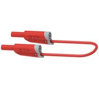 Electro PJP 2710-IEC-CD1-50R Cordon de mesure Banane mâle 4 mm Banane mâle 4 mm 50 cm rouge 1 pc(s)