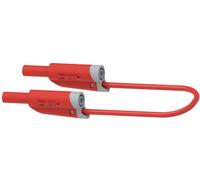 Electro PJP 2710-IEC-CD1-50R Cordon de mesure Banane mâle 4 mm Banane mâle 4 mm 50 cm rouge 1 pc(s)