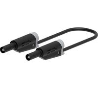 Electro PJP 2711-IEC-CD1-50N Cordon de mesure enfichable 4 mm, banane mâle 50 cm noir 1 pc(s)