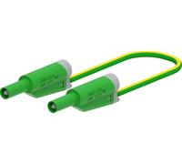 Electro PJP 2711-IEC-CD1-50V Cordon de mesure enfichable 4 mm, banane mâle 50 cm vert 1 pc(s)