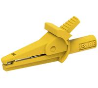 Electro PJP 5002-IEC-d4-CD1-J Pince crocodile jaune Plage de serrage max.: 9 mm Longueur: 51 mm 1 pc