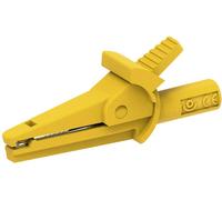 Electro PJP 5002-IEC-d4-CD1-J Pince crocodile jaune Plage de serrage max.: 9 mm Longueur: 51 mm 1 pc(s)