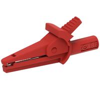 Electro PJP 5002-IEC-d4-CD1-R Pince crocodile rouge Plage de serrage max.: 9 mm Longueur: 51 mm 1 pc