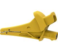 Electro PJP 5104-IEC-CD1-J Pince crocodile jaune Plage de serrage max.: 25 mm Longueur: 91 mm 1 pc(s)