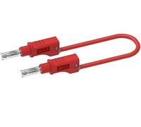 Electro PJP CD1-200R Câble de mesure 2217/600 V-CD1-200R Fiche banane Rouge 2 m