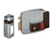 Electro-serrure double entrée à clé axe 60 mm cylindre 50 mm gauche CISA 11731 61 2