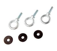Electro-voice EBK-M10-3PACK - ?illets de suspension M10 pour rigging audio - Lot de 3 avec rondelles - Métal noir