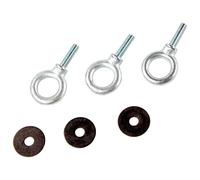 Electro-voice EBK-M10-3PACK - ?illets de suspension M10 pour rigging audio - Lot de 3 avec rondelles - Métal noir
