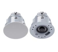 Electro-Voice EVID-EC4.2 Paire d'enceintes avec backcan, 2 voies 4", 20W en 100V, grille magnétique sans bordure