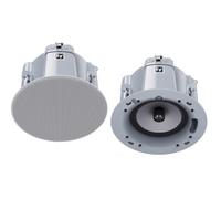 Electro-Voice EVID-EC8.2 Paire d'enceintes avec backcan, 2 voies 8", 30W en 100V, grille magnétique sans bordure