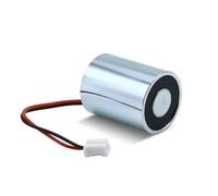 Électroaimant à ventouse à solénoïde normalement fermé DC12V, force de 2 kg, verrou électromagnétique circulaire, 1 pièce