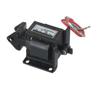 Électroaimant AC 15 mm 15 N Push Pull Type Cadre pour AC220V 50/60Hz Applications industrielles SA-2502 avec fils en cuivre étamé