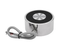 Électroaimant DC 12V 1000N 220LB / 100Kg Aspiration Hold Sucker Round Electroaimant Lift Cylindre 80x38mm