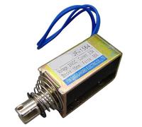 Électroaimant solénoïde linéaire à traction de 10 mm, force 55 N, course 12 V, 24 V, 2,5 A, CC(24v)