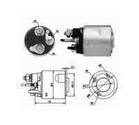 Électroaimant Zm Ee1050Q 458388 D7E48 Ts12E9 8200584675 8200815079 8200306595
