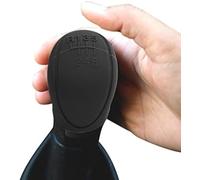 ELECTROCNT Couvercle de Pommeau Levier de Vitesse Ergonomique en Silicone pour Mazda CX-80 2024-, Protection Antidérapante, Anti-Poussière(Black)