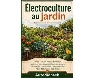 Électroculture au jardin - Tome 1 : Les fondamentaux: Comprendre, diagnostiquer son terrain, réussir ses premiers montages simples. Pour débutants et curieux.
