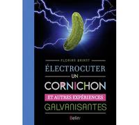 Électrocuter un cornichon Et autres expériences galvanisantes - Florian Briant - Belin - broché - Etude