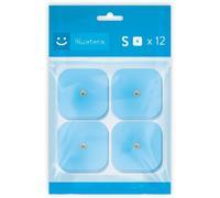 Bluetens Pack de 12 électrodes Electrostimulateur Pack de 12 électrodes TU Bleu