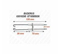 Bosch Électrode d'allumage Thermotech 8718585036