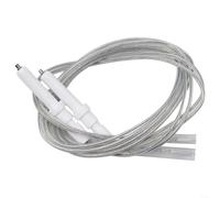 Électrode d'allumage pour cuisinière à gaz, pièces de rechange pour cuisinière à gaz, impulsion pour fil d'allumage, kit d'électrode électronique de détection de flamme (45 mm)