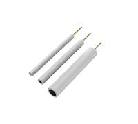 Électrode de carbone vitreux en forme de L for applications électrochimiques - chimiquement modifiée, compatible avec les tiges en PTFE(Core 2mm - Rod 6x80mm)