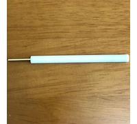 Électrode de carbone vitreux - Tiges cylindriques polies avec précision avec options de diamètre intérieur de 1 mm à 10 mm(10x14x80mm)