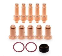 Électrode de coupe plasma 249926 Pointe 249927 Buse 30 A Anneau tourbillon pour Miller Spectrum 375 625 X-TREME Cutter XT30 XT40 Torche PKG-13