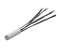 Électrode de travail à matrice électrochimique, carbone vitreux, 2mm, 3mm, for laboratoire(Six wires 2MM)