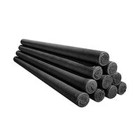 Électrode en carbone graphite, Électrode cylindrique à haute conductivité for laboratoire et usage industriel, diamètre 5-25 mm, 1 pièce(12x300mm)
