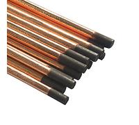 Électrode en carbone graphite, Lot de 5 tiges de graphite haute conductivité for pistolet de gougeage à gaz CC - Diamètre: 4 à 10mm, longueur: 355mm(10mm)