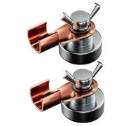 Électrode en cuivre résistant à aimant de soudage 500 A | Pinces de stabilité en cuivre robustes et puissantes pour la fabrication, le travail des métaux, la réparation automobile